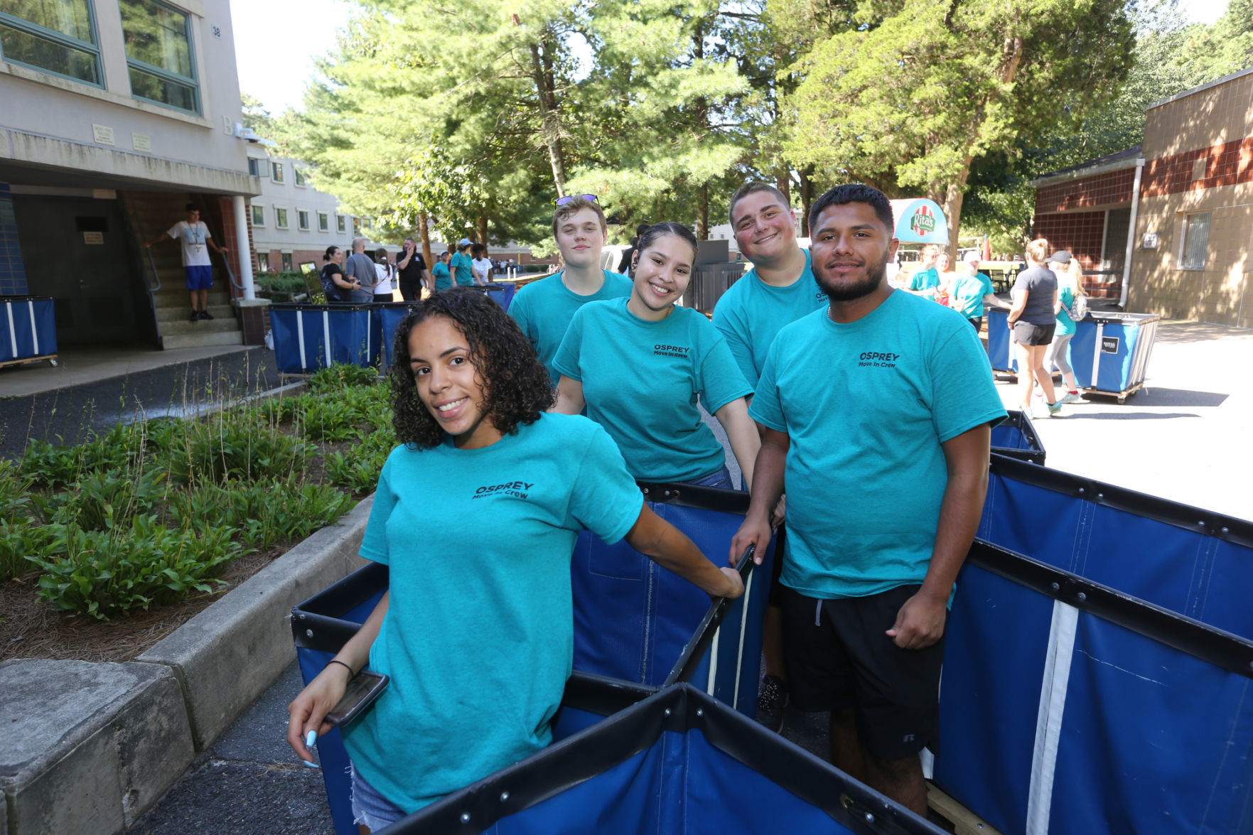 Stockton move in day
